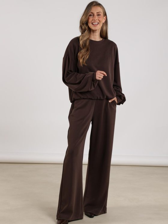 Nukus Gaia Broek dark chocolate