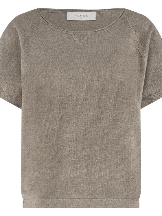 Nukus Anita Top Lurex light fango - Afbeelding 5