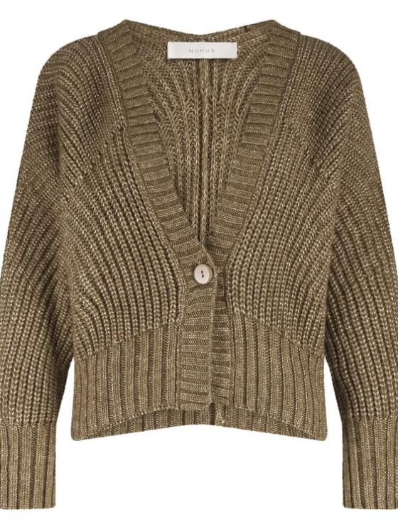 Nukus Jolijn Cardigan Vest light fango - Afbeelding 5