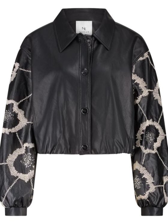 Nukus Fiene Jacket Embroidery zwart - Afbeelding 6