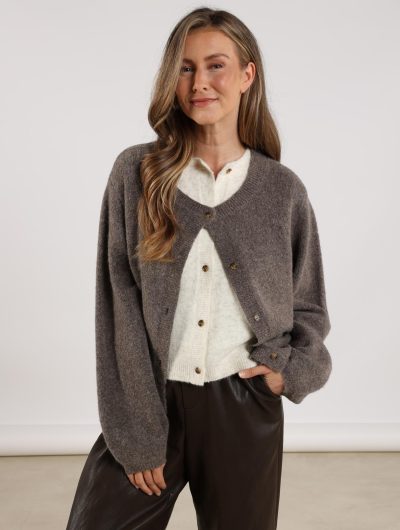 Nukus Mia Cardigan Vest fango