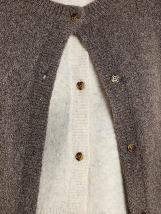 Nukus Mia Cardigan Vest fango - Afbeelding 4