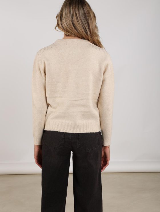 Nukus Kate Pullover zand - Afbeelding 3