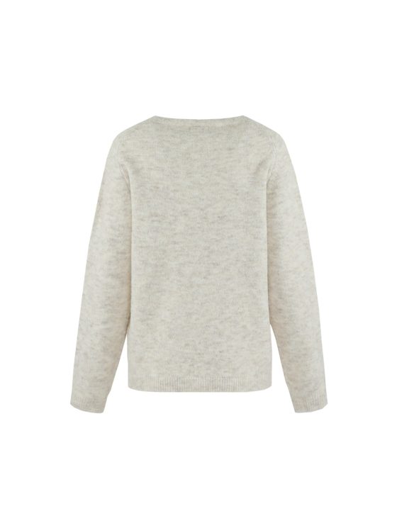 C&S Keira Knit Pullover zand - Afbeelding 3