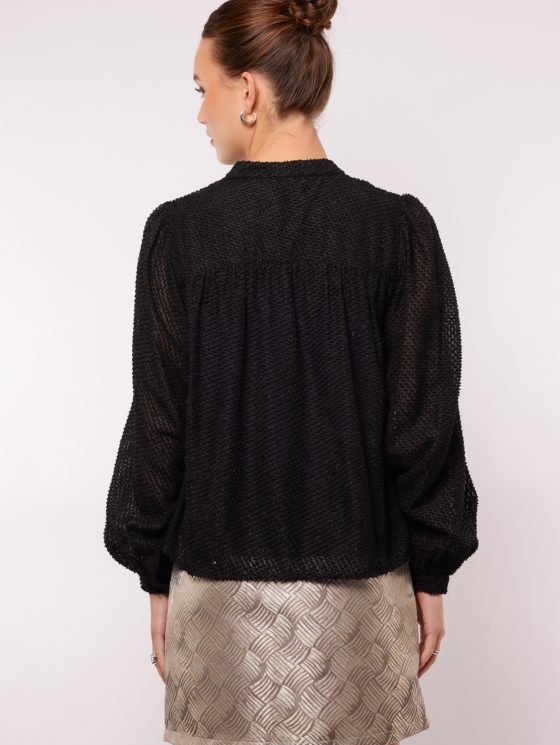 Fluresk Zaria Blouse zwart - Afbeelding 2