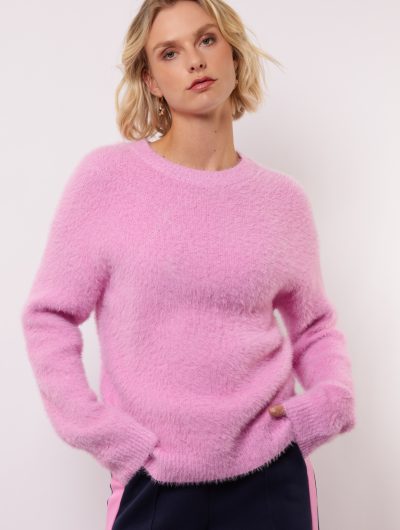 Fluresk Islene Knit Sweater begonia pink