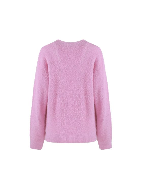 Fluresk Islene Knit Sweater begonia pink - Afbeelding 5