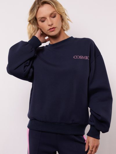 Fluresk Dianthe Sweater midnight blue