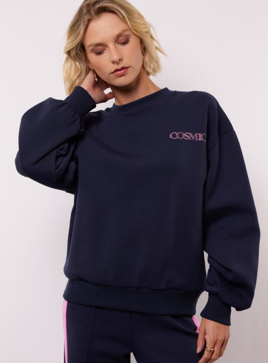 Fluresk Dianthe Sweater midnight blue