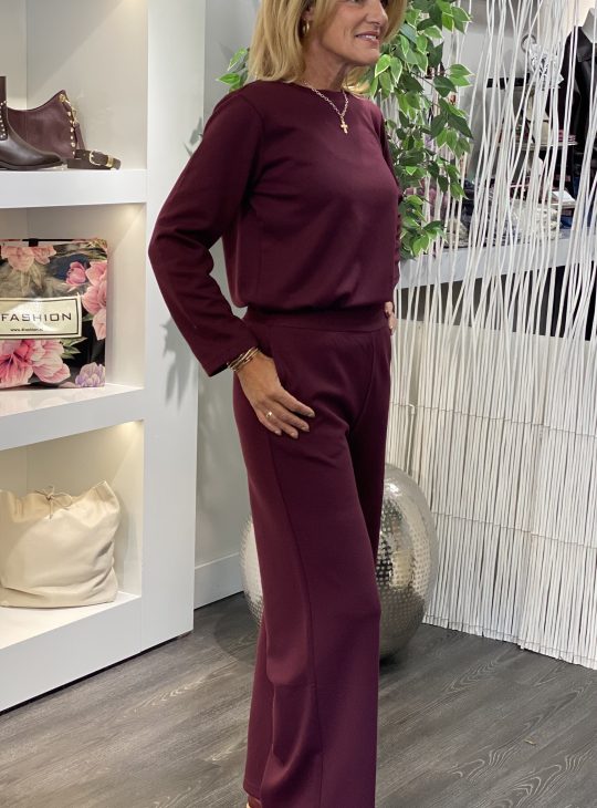 Freequent Ember Broek port royale burgundy