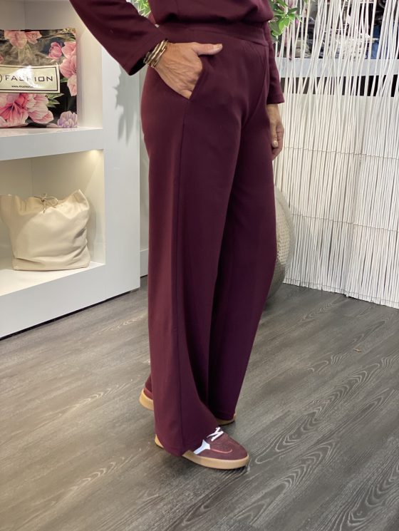 Freequent Ember Broek port royale burgundy - Afbeelding 3