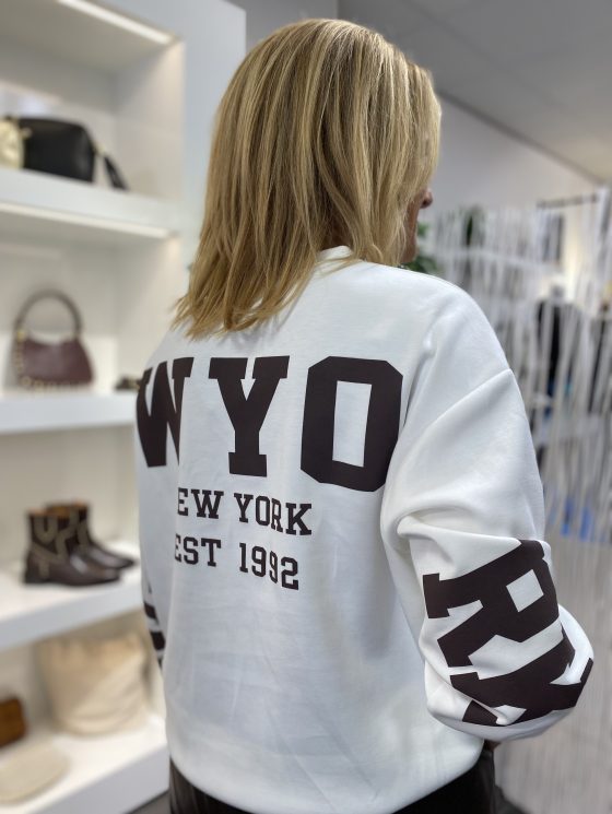 Musthaves by Elja New York Sweater offwhite - Afbeelding 2