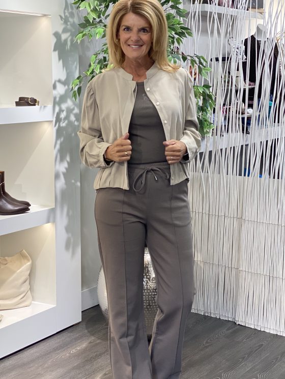 Chastar Blouse Jasje zand - Afbeelding 2