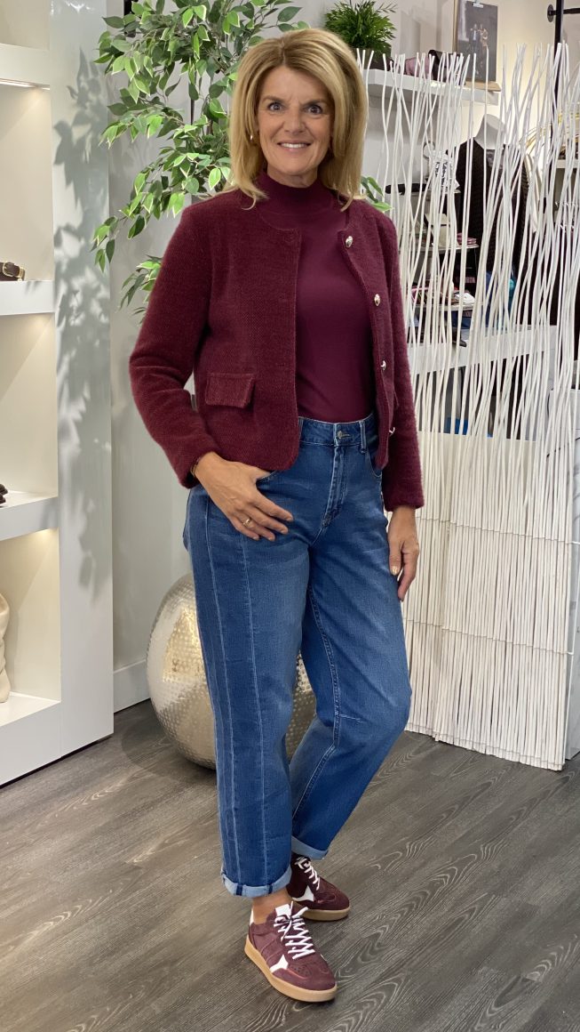 Red Button Caitlin Sidepatch Stone Used - Afbeelding 2