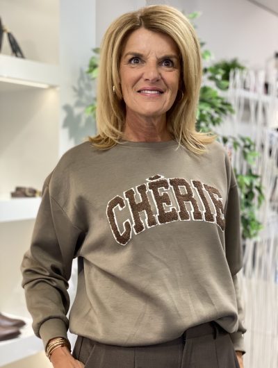 Musthaves by Elja Sweater Cherie taupe