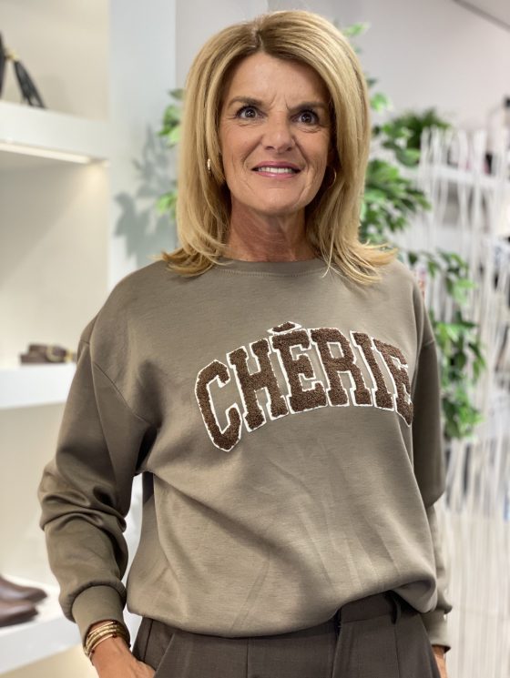 Musthaves by Elja Sweater Cherie taupe