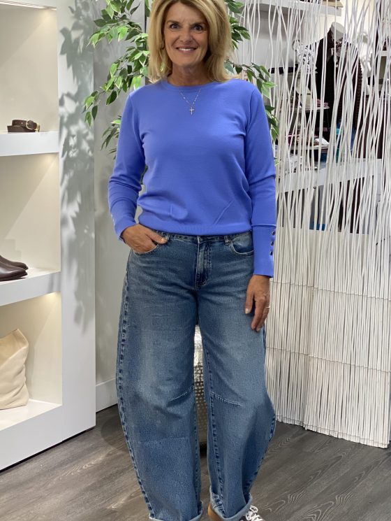 Freequent Katie Pullover trui wedgewood - Afbeelding 2