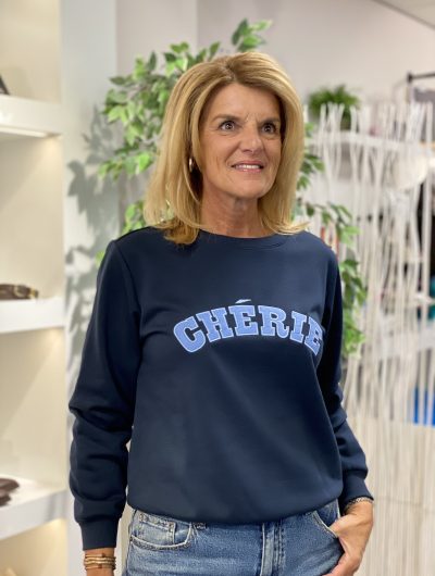 Freequent Wana Pullover sweater salute w. wedgewood