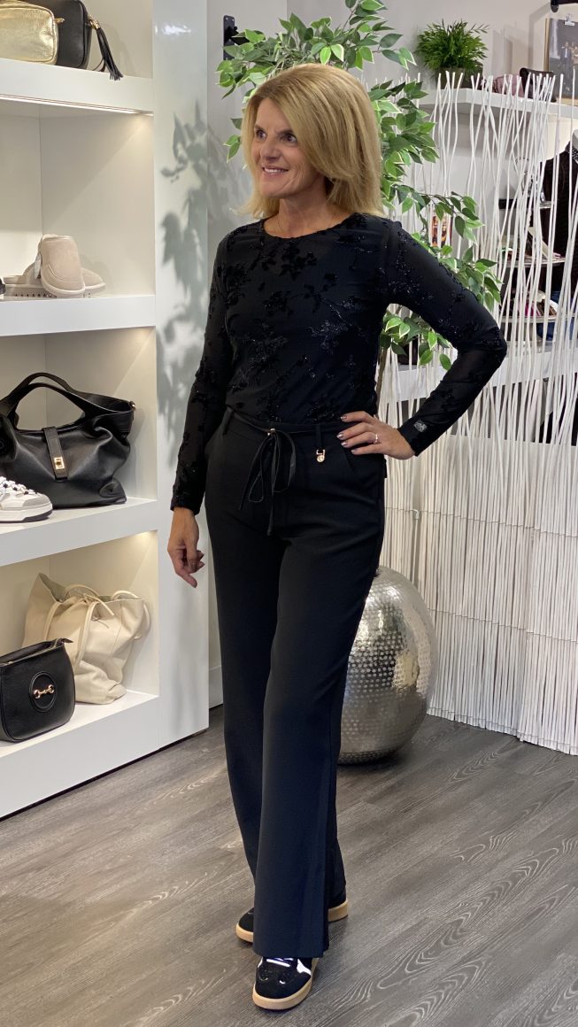 Maicazz Zizo Cizzy Broek zwart