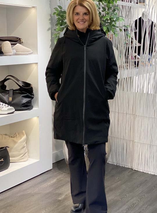 Luhta Kemi Winterjas zwart