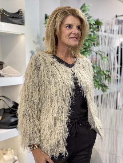 Fluresk Peggy Knitting Vest zand