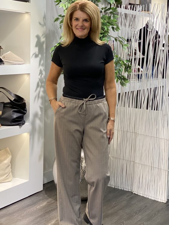Fashion Col Top zwart - Afbeelding 2
