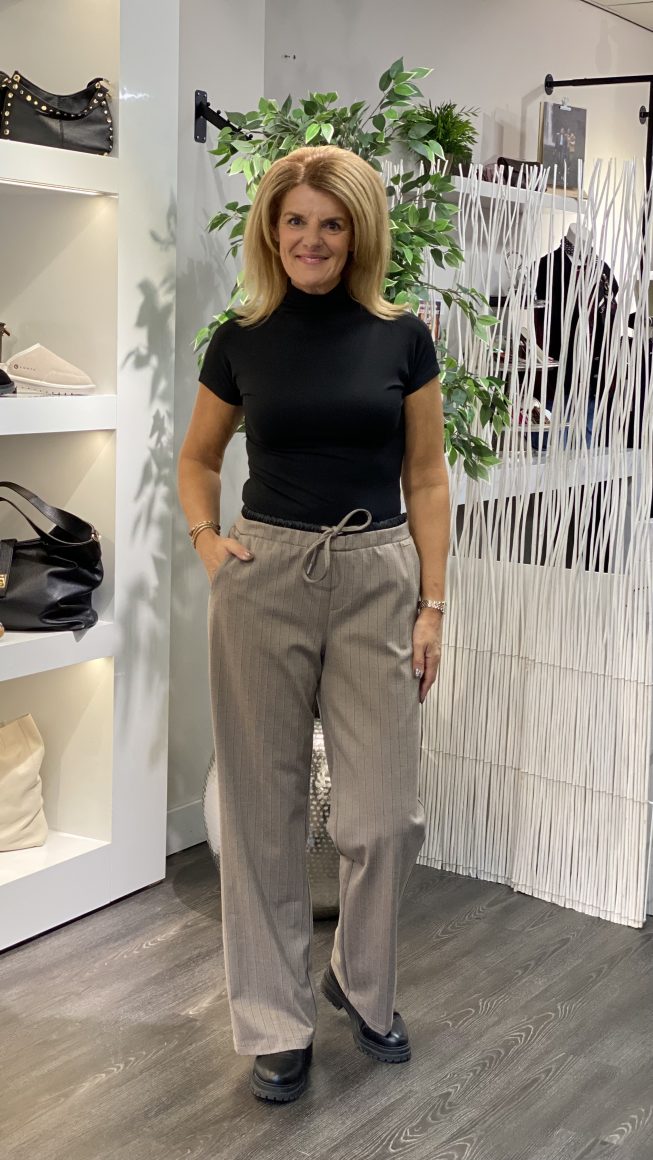 Fashion Col Top zwart - Afbeelding 2