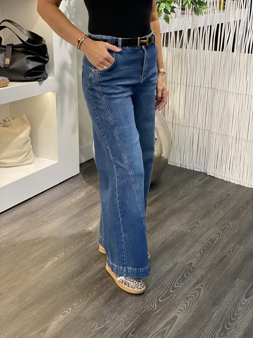 Zhrill Maria Wijde Jeans W270 blue - Afbeelding 3