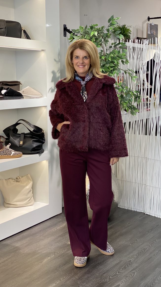 Gricceri Bontjas Ilona 65333 burgundy - Afbeelding 2