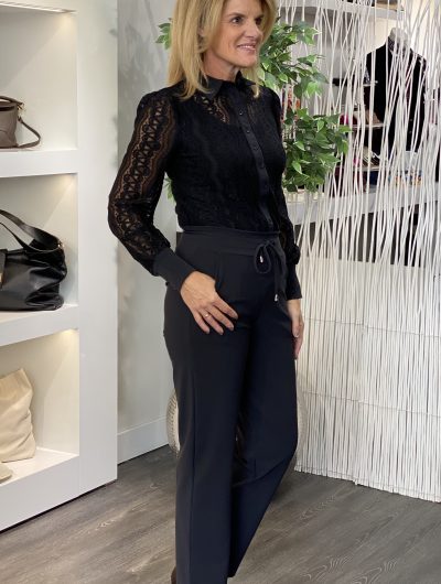 Mi Piace Travelstof Bonded Broek 202753 zwart