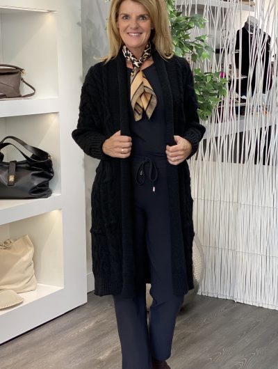 Fashion Vest Jackie zwart