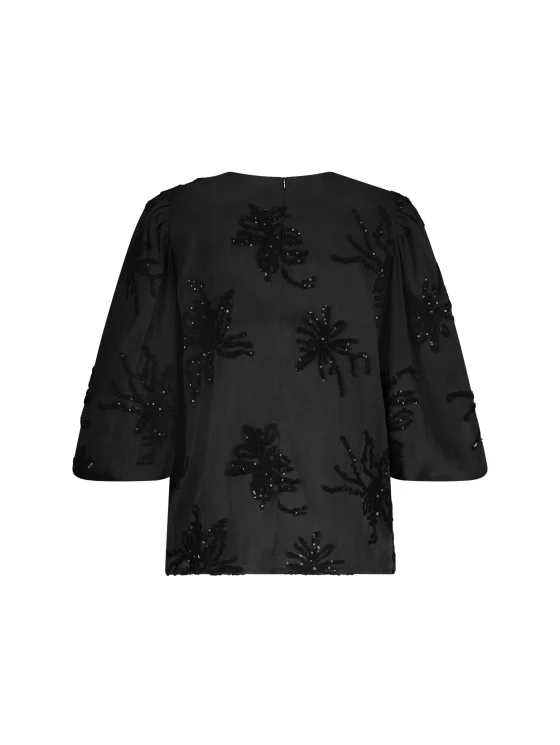 Nukus Delilah Blouse Embroidery zwart - Afbeelding 6