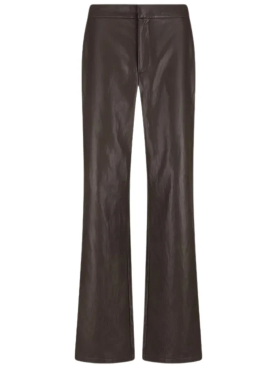 Nukus Fenna PU Broek dark chocolate - Afbeelding 8