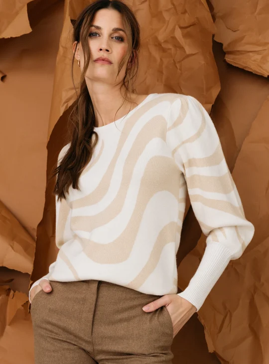 Maicazz Kahn Pullover trui wave