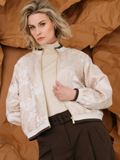 Maicazz Kinthe Top sand gold lurex
