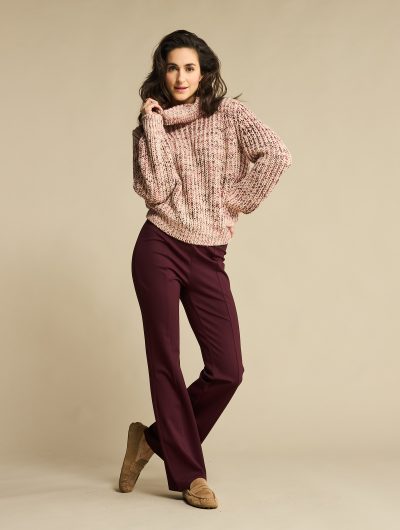 Red Button Bibette Fancy Twill aubergine