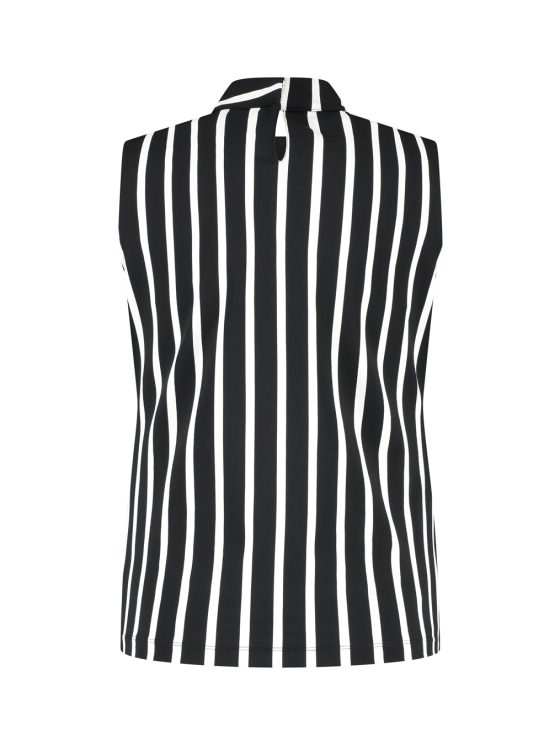 Lady Day Travelstof Maud Top black / wool white stripe - Afbeelding 3