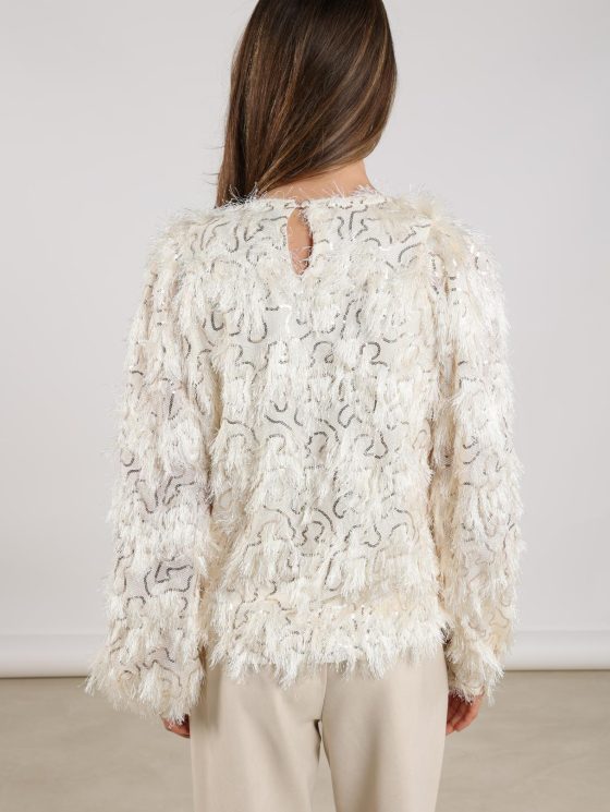 Nukus Jade Top off white - Afbeelding 3