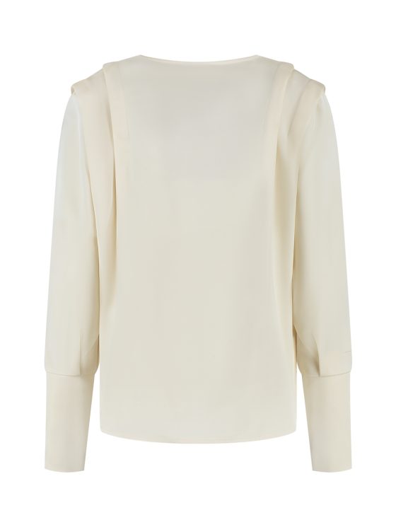 Lady Day Sheri Top wool white - Afbeelding 4