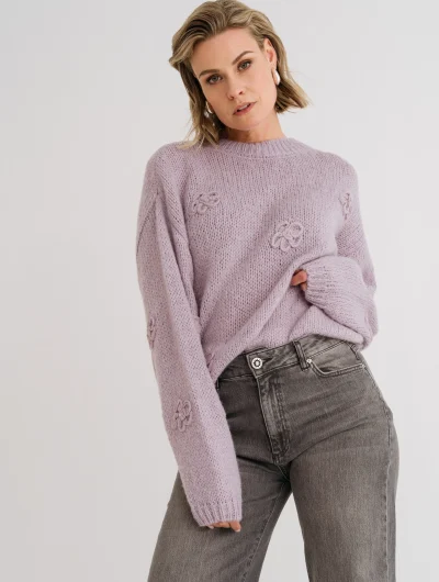Maicazz Rosta Pullover thistle