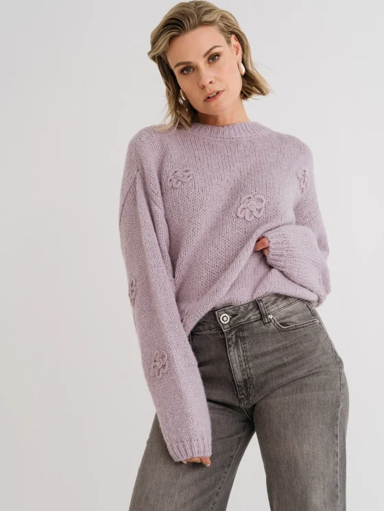 Maicazz Rosta Pullover thistle