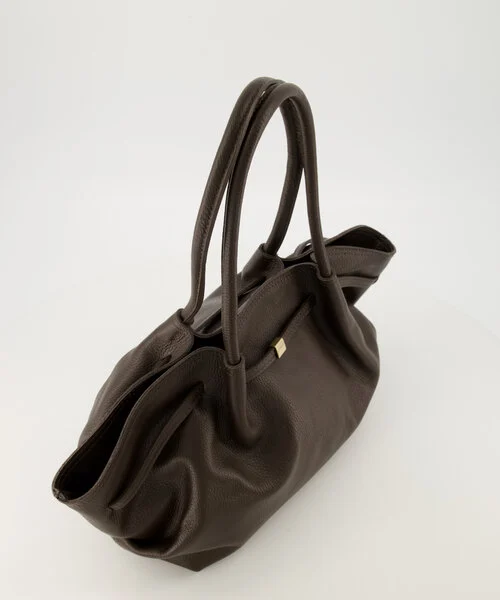 Coline Schoudertas Leer Mole Brown T348 - Afbeelding 2