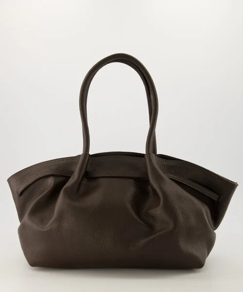 Coline Schoudertas Leer Mole Brown T348 - Afbeelding 3