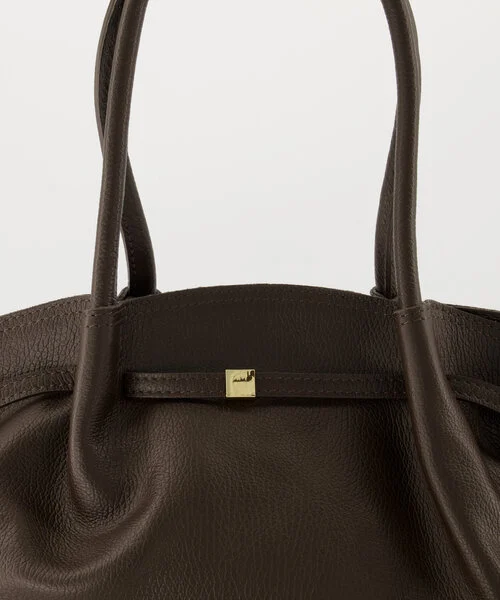 Coline Schoudertas Leer Mole Brown T348 - Afbeelding 5