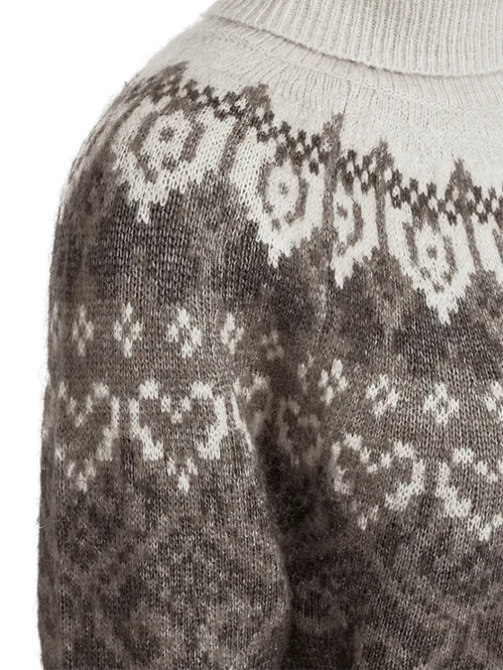 Freequent Merla Pullover morel melange w. moonbeam - Afbeelding 2