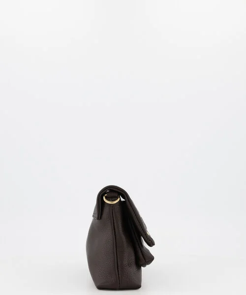 Jade Crossbody Tas Leer Dark Brown T350 - Afbeelding 5