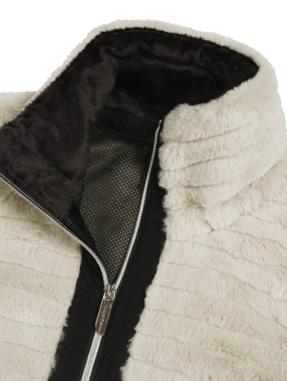 Luhta Isolahti Fleece Jas powder - Afbeelding 4