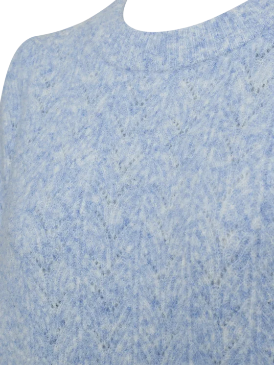 Freequent Grsevalin Pullover serenity melange - Afbeelding 8
