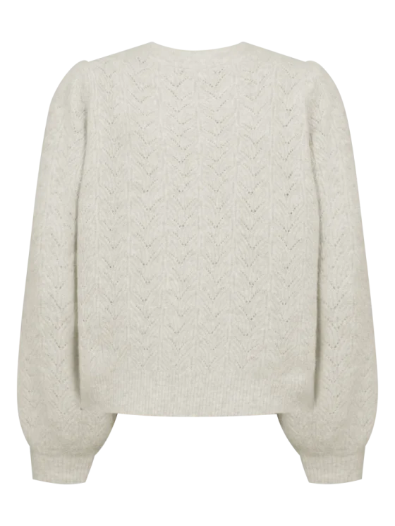 Freequent Grsevalin Pullover moonbeam melange - Afbeelding 2