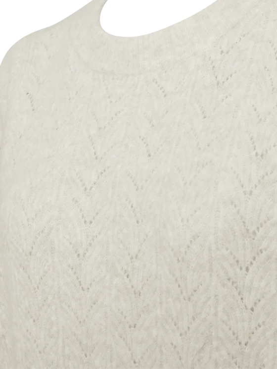 Freequent Grsevalin Pullover moonbeam melange - Afbeelding 3